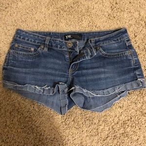 YMI denim shorts (small)